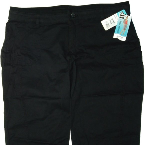 Lee Pants & Jumpsuits Womens Skimmer Pedal Pushers Comfort Fit Just